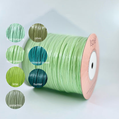 ISPIE raffia Green Colors